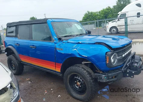 2022 Ford Bronco Black Diamond из США, поврежденный, VIN 1FMEE5DP7NLB05406